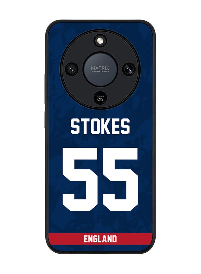 For Honor X9d / Magic8 Lite / X70 Case,Slim fit Camera Protection, Shockproof Thin Phone cover  - England Ben Stokes, Jersey No 55